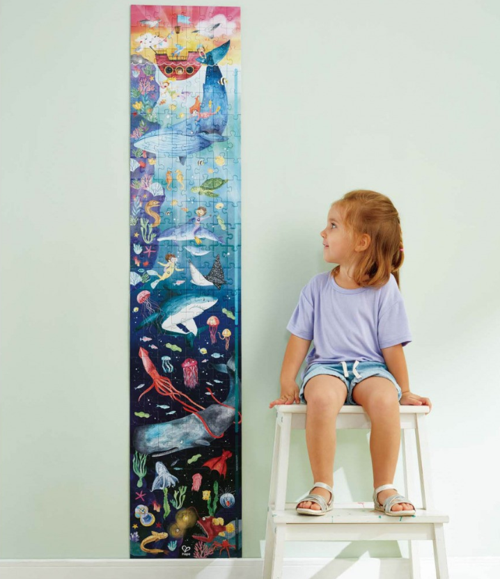Hape Ocean Life Puzzle 1.5m Long Puzzle