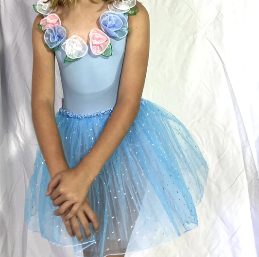 Dress Up - Fairy Dust Dress Small 1-2yrs Light Blue Dress Up