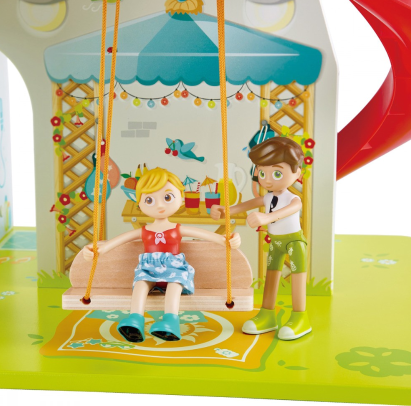Hape Rock & Slide House with Sound Effects Dollhouse