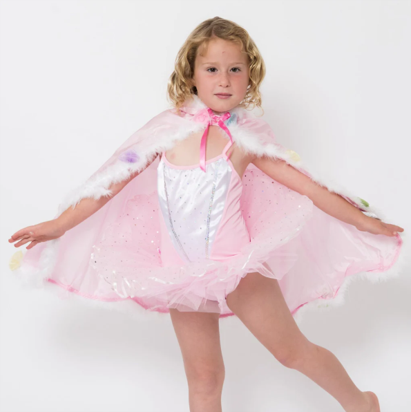 Dress Up Heavenly Cape Pink Costume