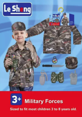 Dress Up Military Forces Le Sheng Costume