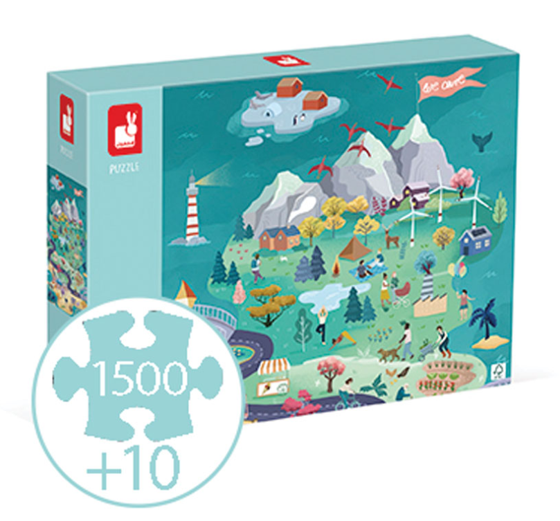 Janod Harmony Islands 1500pc Puzzle