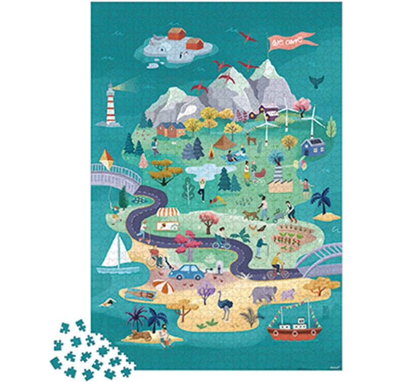 Janod Harmony Islands 1500pc Puzzle