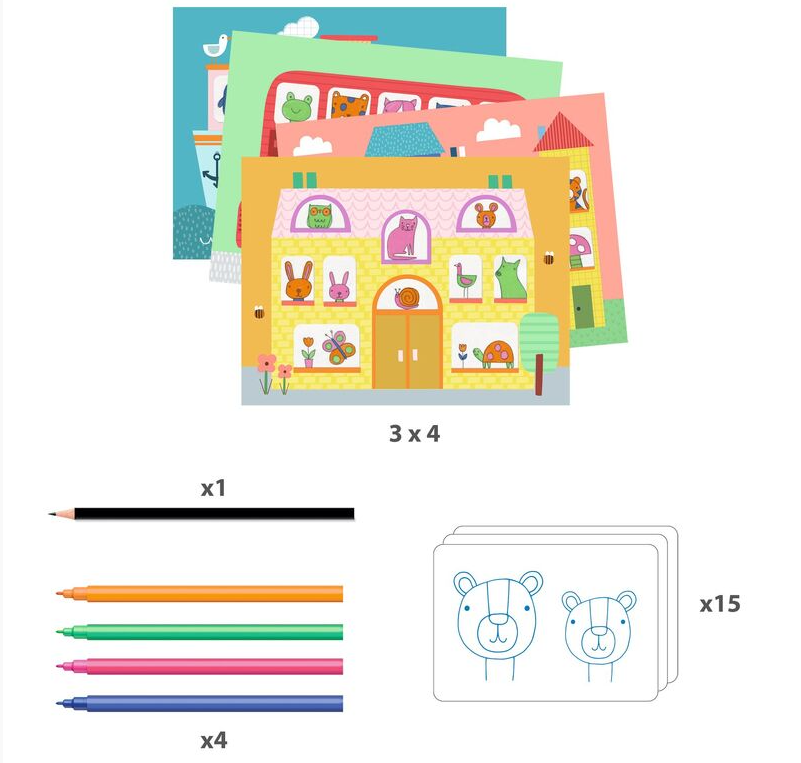 Djeco Tracing Is An Art Set Art & Craft Kits