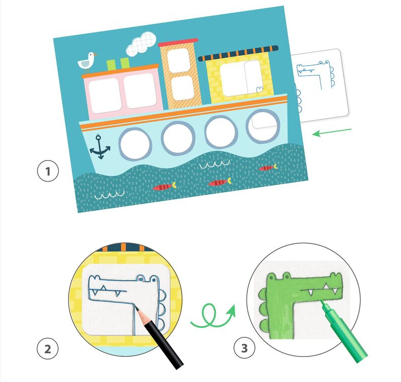 Djeco Tracing Is An Art Set Art & Craft Kits