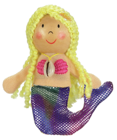 Fiesta Crafts Mermaid Finger Puppet finger puppet