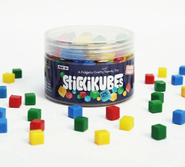 Topicubes Directions Stickikubes Original Tub 125pc – The Spinning Top Toy Store
