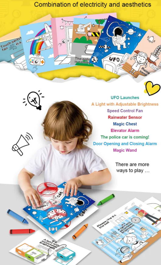 BLOCKS STEM Logic Thinking Training Advanced System Electronics