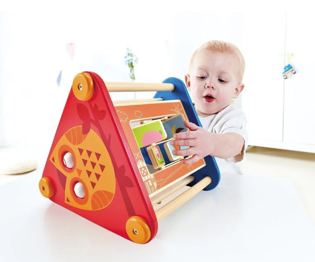 Hape Take Along Activity Box Baby Activity Toys