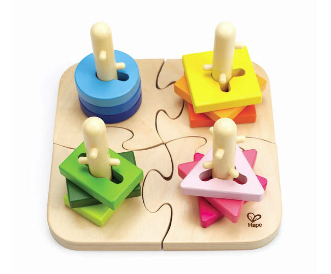 Hape Creative Peg Puzzle puzzle