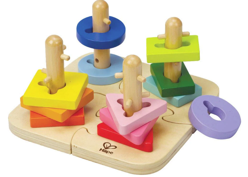Hape Creative Peg Puzzle puzzle