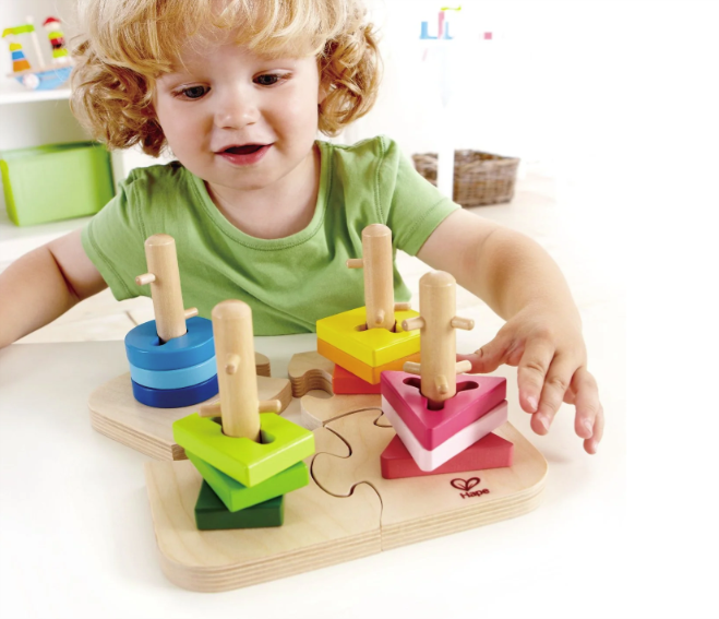 Hape Creative Peg Puzzle puzzle