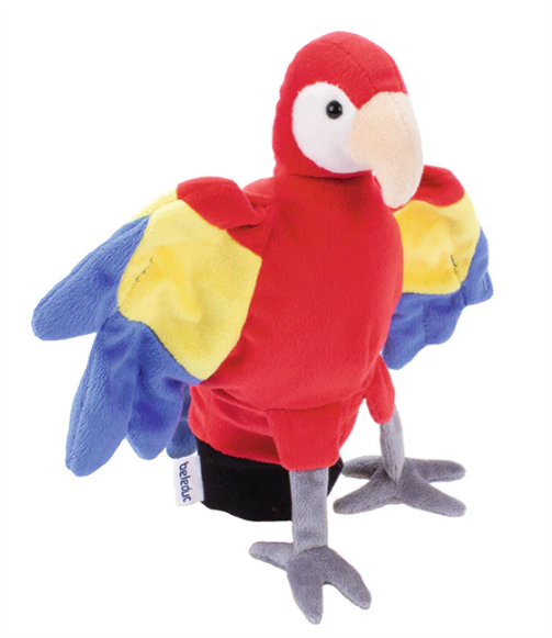 Beleduc Hand Puppet Parrot hand puppet