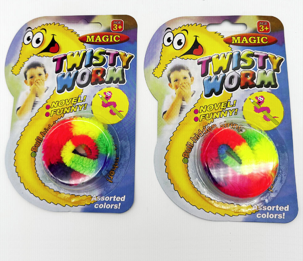 Magic Twisty Worm Novelty