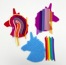 Load image into Gallery viewer, Sensory Activity Board Unicorn Sensory Needs
