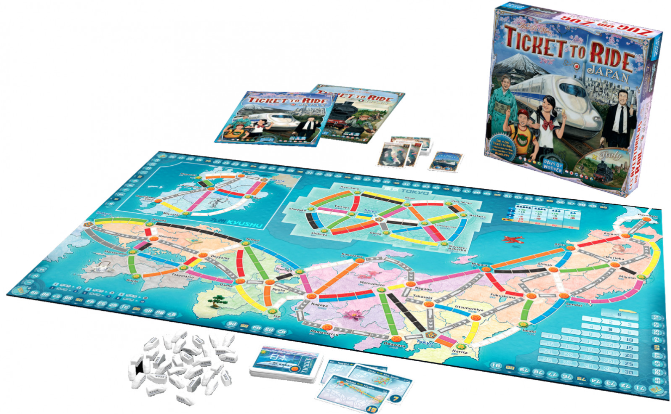Ticket To Ride Japan/Italy