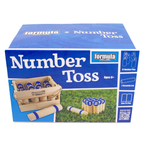 Formula Sports Number Log Toss