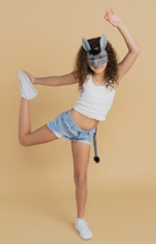 Load image into Gallery viewer, Sweida&#39;s Little Safari Deluxe Animal Mask &amp; Tail Set - Donkey
