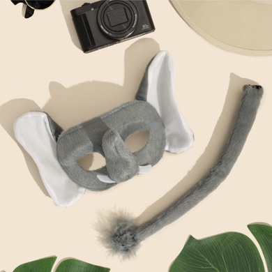 Sweida's Little Safari Deluxe Animal Set - Elephant Costume