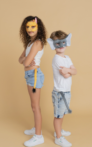 Sweida's Little Safari Deluxe Animal Set - Elephant Costume