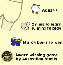 Load image into Gallery viewer, Go Bum The Cheeky version of Go Fish
