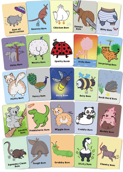 Go Bum Animals: The Cheeky Verison of Go Fish Card Game