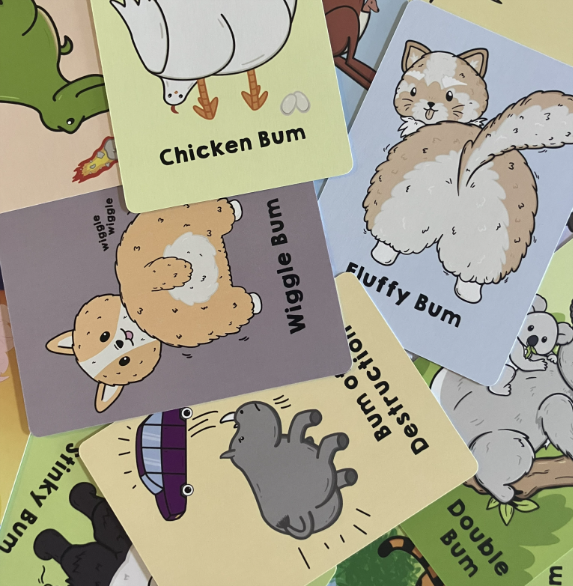 Go Bum Animals: The Cheeky Verison of Go Fish Card Game