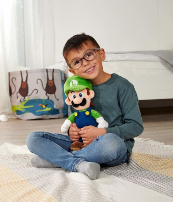 Super Mario Luigi Plush 30cm