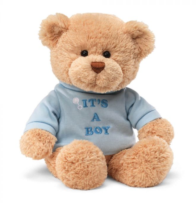 Gund Bear It's A Boy 30cm