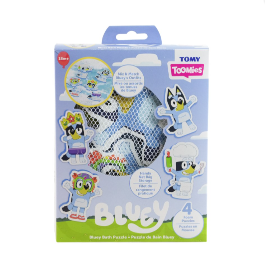 Bluey Bath Puzzle Bath Toy