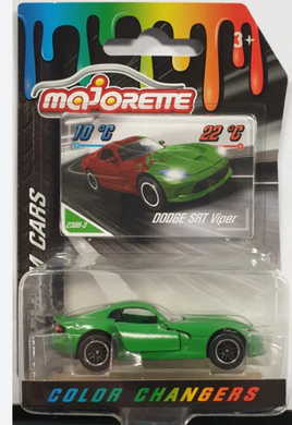 Majorette Limited Edition Colour Changing Car Dodge SRT Viper toy car