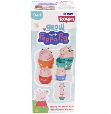 Peppa Pig Nesting Family Bath Toy