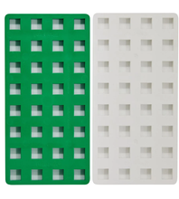 Load image into Gallery viewer, Plus Plus BIG Baseplate White &amp; Green
