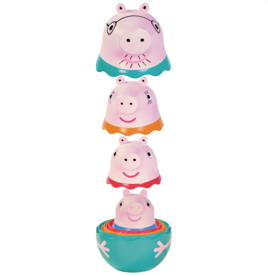 Peppa Pig Nesting Family Bath Toy