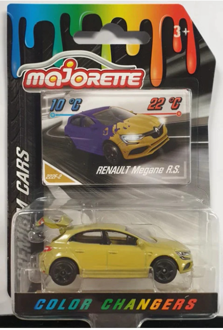 Majorette Limited Edition Colour Changing Car Renault Megane R.S. toy car