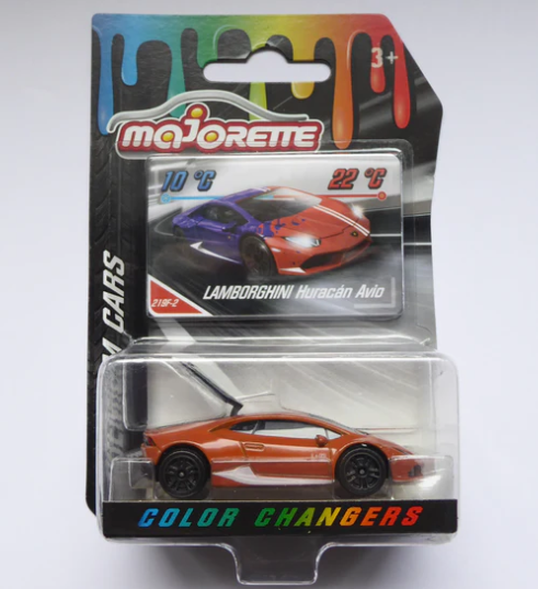 Majorette Limited Edition Colour Changing Car Lamborghini Huracan Avio toy car