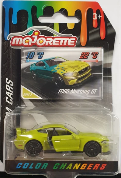 Majorette Limited Edition Colour Changing Car Ford Mustang GT toy car