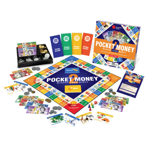 Knowledge Builder Pocket Money 2: Manage Your Money Board Game