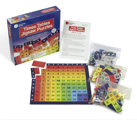 Knowledge Builder Times Table Jigsaw Puzzles jigsaw puzzle