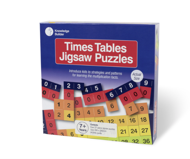 Knowledge Builder Times Table Jigsaw Puzzles jigsaw puzzle