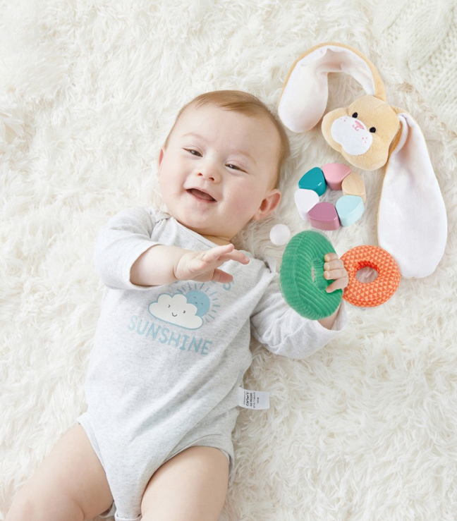 Hape Bunny Stacker Baby Activity Toys