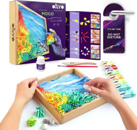Okto Sensory Art 3D Mood: Ocean Calm Art & Craft