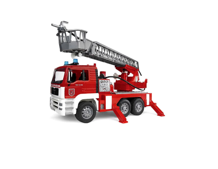 Bruder Man TGA Fire Engine with water Pump & Light & Sound Module vehicle