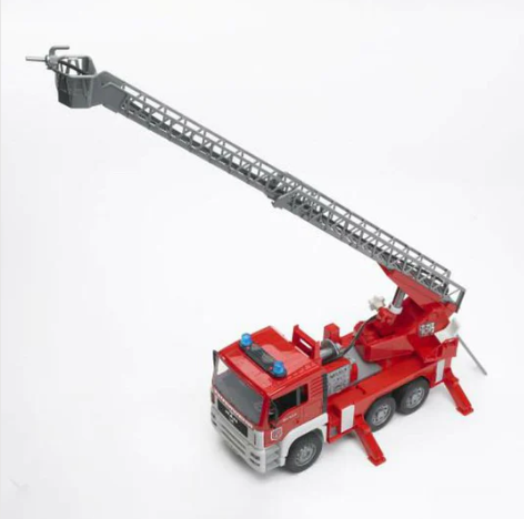 Bruder Man TGA Fire Engine with water Pump & Light & Sound Module vehicle