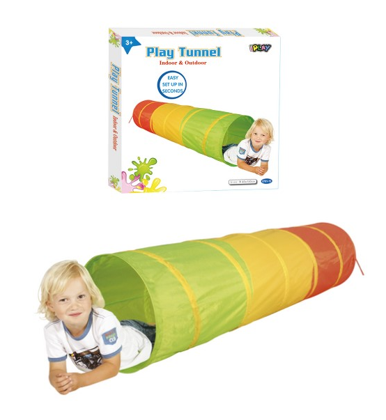 Multi Coloured Play Tunnel