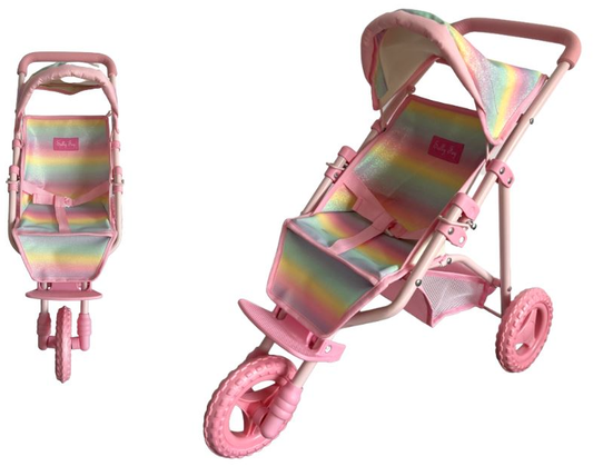 Sally Fay Rainbow Jogger Pram