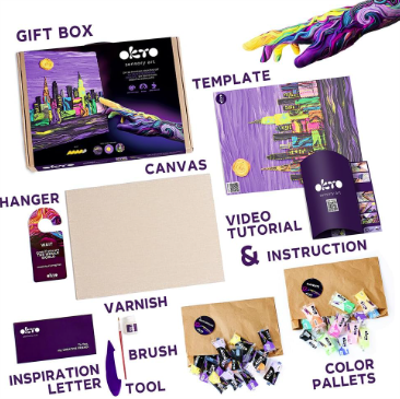 Okto Sensory Art 3D Creative Set: New York Skyline Art & Craft