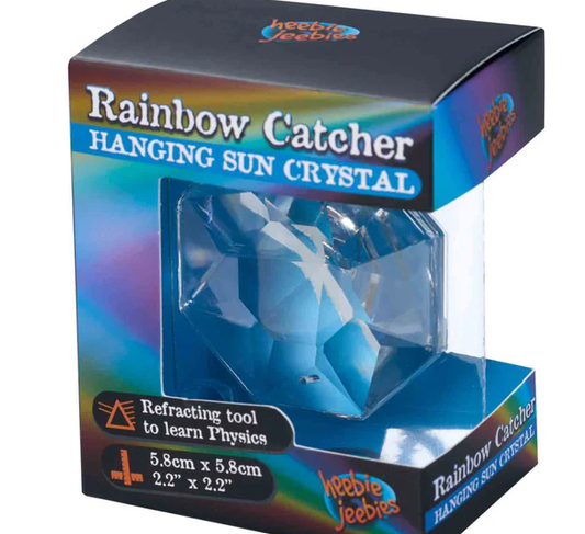 Heebie Jeebies Rainbow Prism Crystal Sun Catcher
