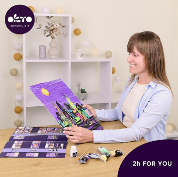 Okto Sensory Art 3D Creative Set: New York Skyline Art & Craft