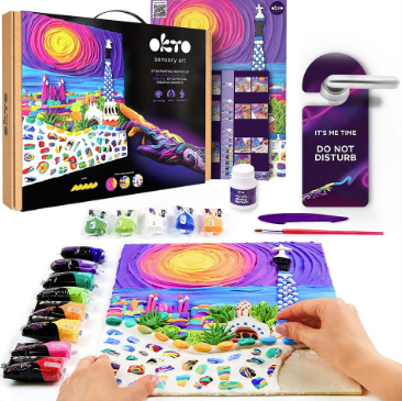 Okto Sensory Art 3D Creative Set: Barcelona Park Guell Art & Craft